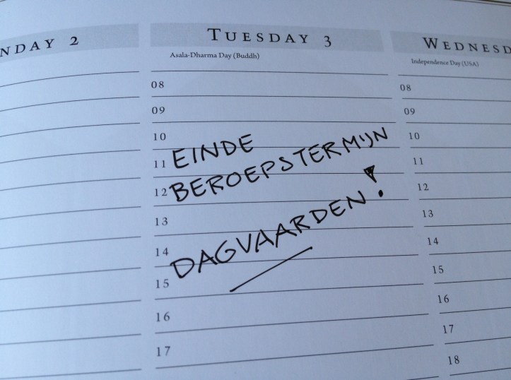 Beroepstermijn Hoger Beroep Gerechtshof