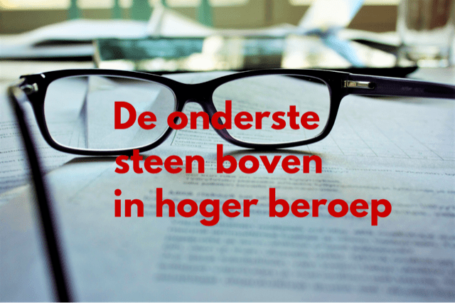 Advocaat hoger beroep procedure